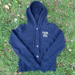 Hollister button up sweater